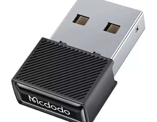 USB Bluetooth 5.1 PC Adapter, Mcdodo OT-1580 (Black)