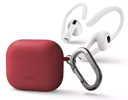UNIQ beskyttelsesetui Nexo taske til Apple AirPods 3 + øre hoo