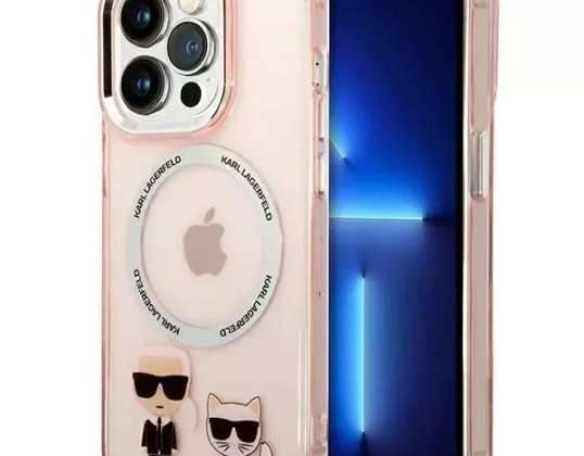 Karl Lagerfeld Phone Case KLHMP14XHKCP para Apple iPhone 14 Pro Max