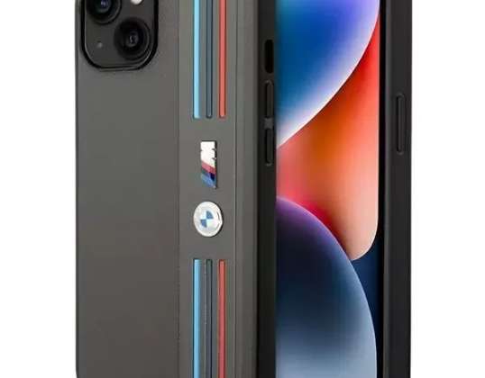 BMW BMHCP14M22PPMA telefonskal till Apple iPhone 14 Plus 6,7" grå/