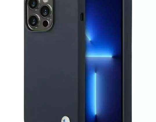 Coque de téléphone BMW BMHMP14LSTRONG pour Apple iPhone 14 Pro 6,1 » bleu marine