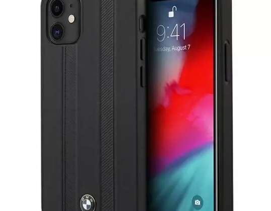 BMW BMHCP12STTBK phone case for Apple iPhone 12 Mini 5,4" black/b