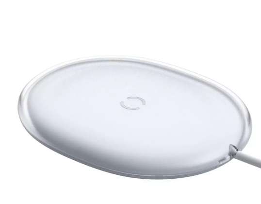 Baseus Jelly Wireless Induction Charger, 15W (white)