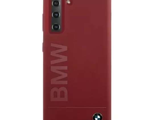 BMW BMHCS21SSLBLRE puzdro pre Samsung Galaxy S21 G991 pevné puzdro Silicone S