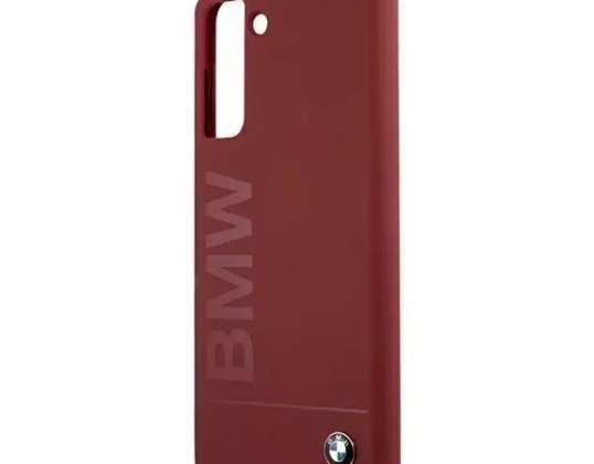 Puzdro BMW BMHCS21MSLBLRE Samsung Galaxy S21+ Plus G996 pevné puzdro kremík