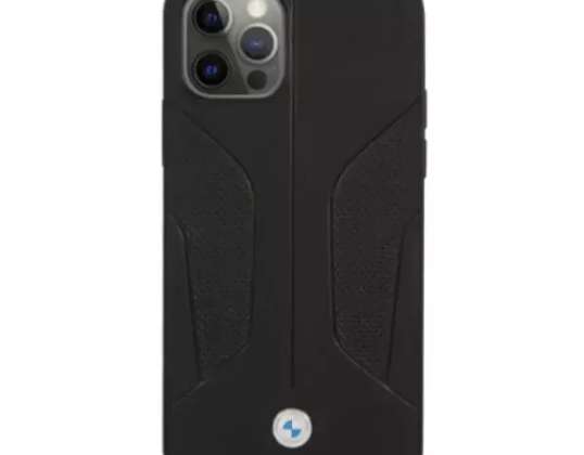 BMW BMHCP12MRSCSK pouzdro pro Apple iPhone 12/12 Pro 6,1" pevné pouzdro kožené