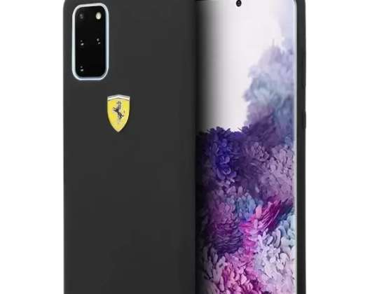 Etui na telefon Ferrari Hardcase do Samsung Galaxy S20 Plus czarny/bla