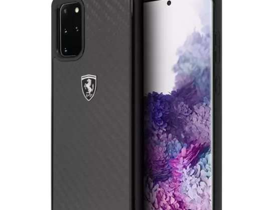 Etui na telefon Ferrari Hardcase do Samsung Galaxy S20 Plus black/czar