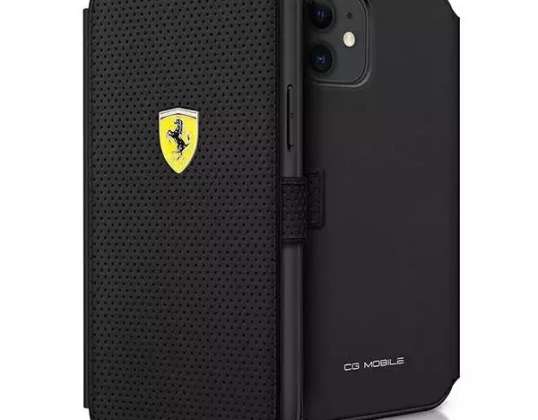 Case for Ferrari iPhone 12 mini 5,4" black/black book On Track