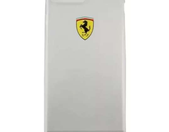 "Ferrari" kietasis dėklas "iPhone 7 Plus" SKAIDRUS