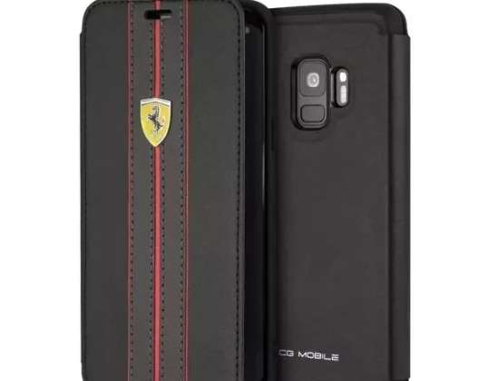 Etui na telefon Ferrari Hardcase do Samsung Galaxy S9 czarny/black Urb