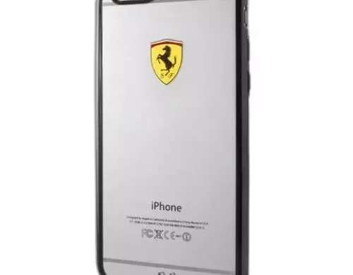 Custodia per telefono Ferrari Custodia rigida Scudetto racing iPhone 6/6S trasparente