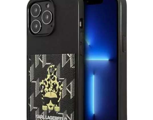 Karl Lagerfeld Case KLHCP13LCANCNK para iPhone 13 Pro / 13 6,1" capa dura