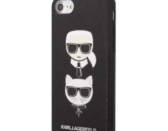 Případ Karla Lagerfelda KLHCI8SAKICKCBK pro iPhone 7/8 / SE 2020 / SE 2022