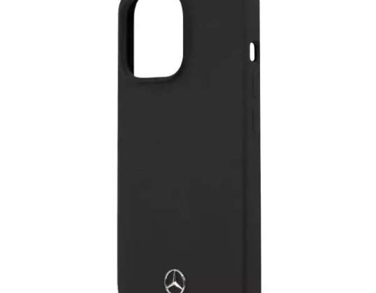 Case Mercedes MEHMP13XSILBK for iPhone 13 Pro Max 6,7" hardcase Silicon