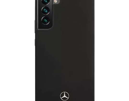 Custodia Mercedes MEHCS22MSILBK per Samsung Galaxy S22+ Plus S906 custodia rigida