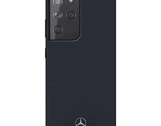 Etui Mercedes MEHCS21LSILNA do Samsung Galaxy S21 Ultra G998 hardcase