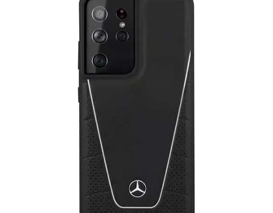 Samsung Galaxy S21 Ultra G998 hardcase için Mercedes MEHCS21LCLSSI kılıf