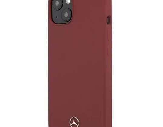 Case Mercedes MEHCP13SSILRE voor iPhone 13 mini 5,4" hardcase Silicone L