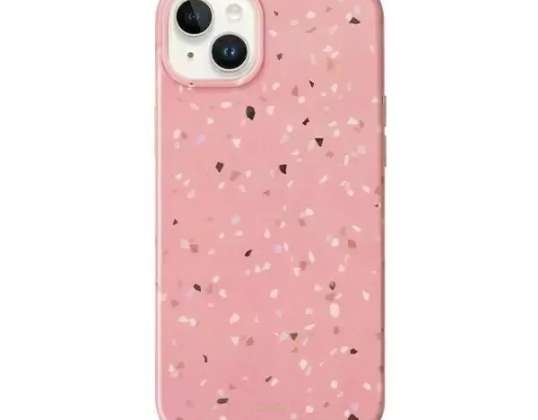 UNIQ Coehl Terrazzo telefonski kovček za Apple iPhone 14 Plus 6,7" roza