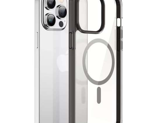 Dux Ducis Clin2 Case iPhone 14 Pro Magnetisch MagSafe Hoesje Grijs
