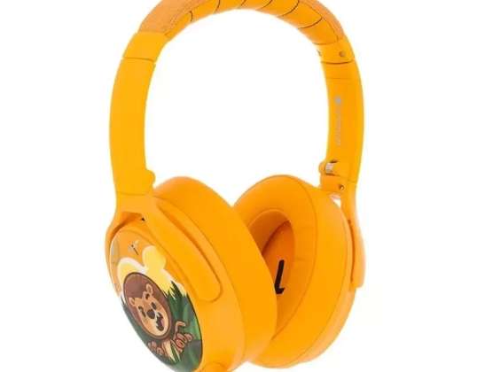 BuddyPhones Cosmos Plus ANC trådløse hovedtelefoner til børn (gul)