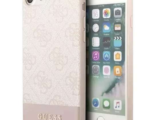 Ugani telefonski kovček za iPhone 7/8/SE 2020 / SE 2022 roza/roza trda