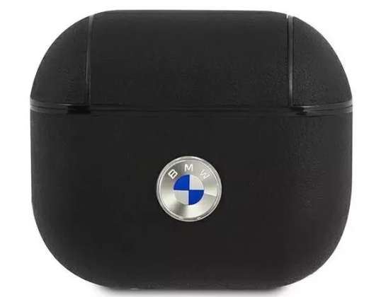 BMW Hoofdtelefoon case voor AirPods 3 cover zwart/zwart Geniune