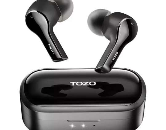 TWS TOZO T9S headphones Black