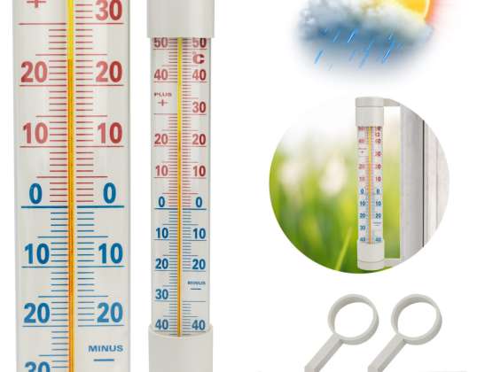 External adhesive thermometer XL 26.5 cm