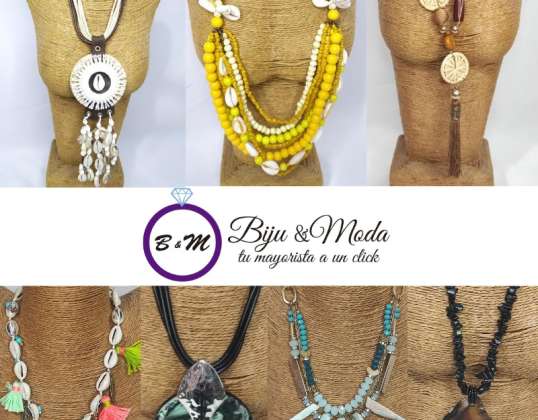 ETHNIC NECKLACES SUMMER 2023. ONLINE WHOLESALERS