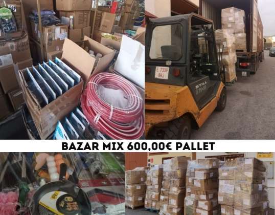 PALLET MIX OF WHOLESALE HOUSEHOLD PRODUCTS