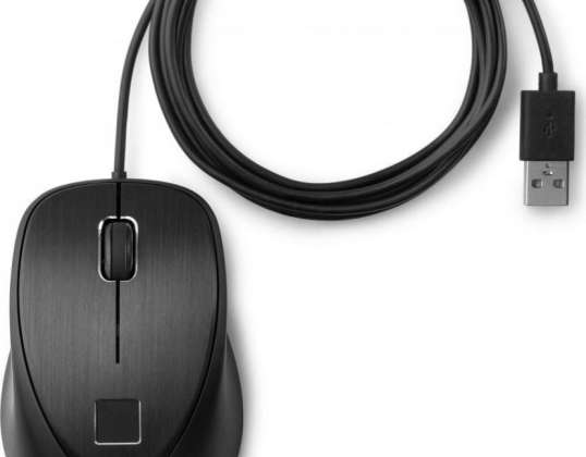 Souris USB HP avec lecteur d’empreintes digitales