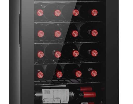 Компресорний винний охолоджувач VWC-62 VOV на 24 пляшки – об'єм 65 л, енергоефективність г