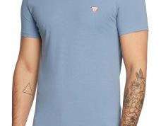 Camiseta GUESS - Novidade - Tamanho S a XL - Cor: azul - Mais de 30 marcas disponíveis