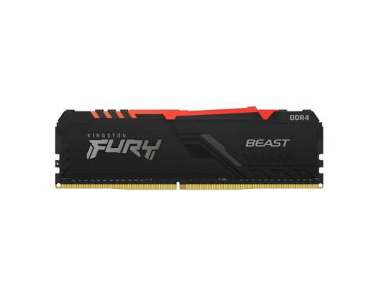 Kingston Fury Beast RGB 8GB DDR4 3733MHz CL19 DIMM KF437C19BBA/8