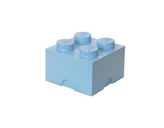 LEGO oppbevaringsklosser 4 LYSEBLÅ (40051736)