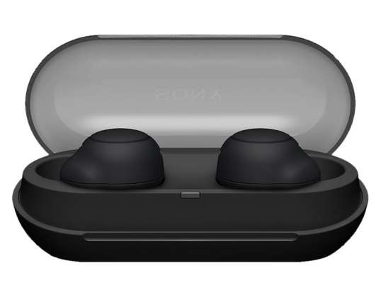 Sony WF-C500 Mikrofonlu Gerçek Kablosuz Kulaklıklar Siyah WFC500B. FER