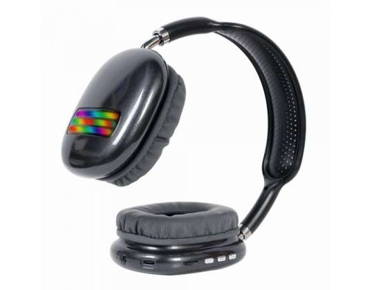 Stereofónna náhlavná súprava Bluetooth Gembird, Varšava - BHP-LED-02-MX