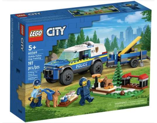 LEGO City — mobila policijas suņu apmācība (60369)