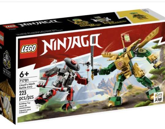 LEGO Ninjago — Pojedynek mechów Lloyda EVO (71781)