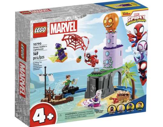 LEGO Marvel   Spideys Team an Green Goblins Leuchtturm  10790