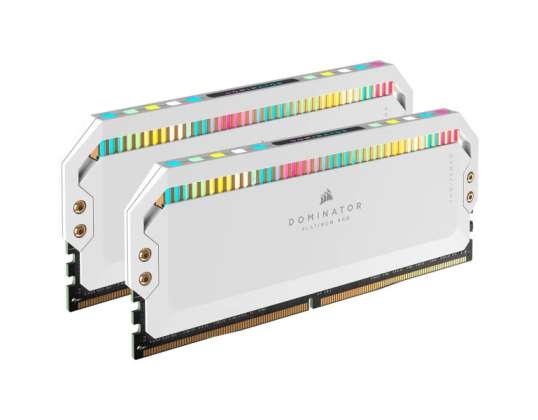 Corsair Dominator Platinum RGB 64GB 2 x 32GB DDR5 DRAM CMT64GX5M2B5600C40W