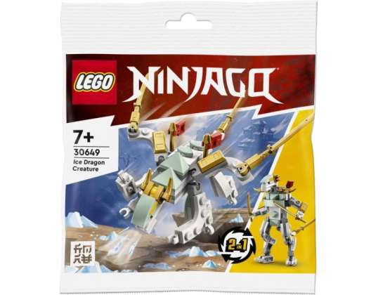 LEGO Ninjago Polybag ledus pūķis NinjagoPolybagIce Dragon komplekts 30649
