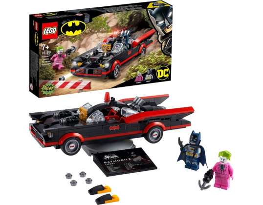 Batmobil LEGO Super Heroes z klasycznego Batmana 76188