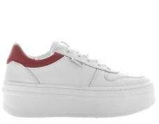 Sneakers da donna GUESS - taglie dalla 37 alla 41, colori bianco e rosso - referenze in magazzino