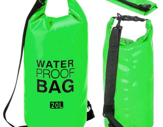 Ūdensnecaurlaidīgs maiss ūdensizturīgs 20L pārsegs kajaku somas buras PVC