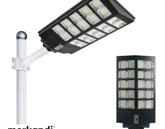 500W Street Lighting - Outdoor Lamp with Solar Panel LED - AMR-006