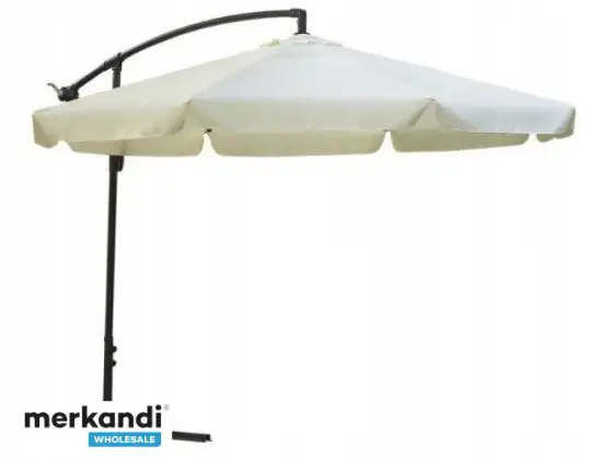 DUŻY SKŁADANY PARASOL OGRODOWY Z FALBANKĄ 350 CM