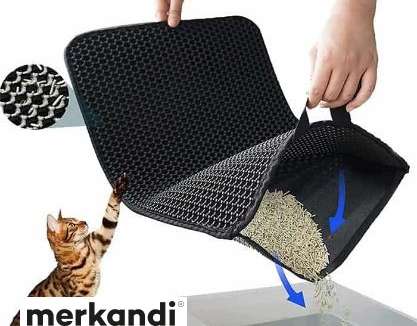 Nettoyage facile, hygiénique tapis de litière pour chat CATMAT